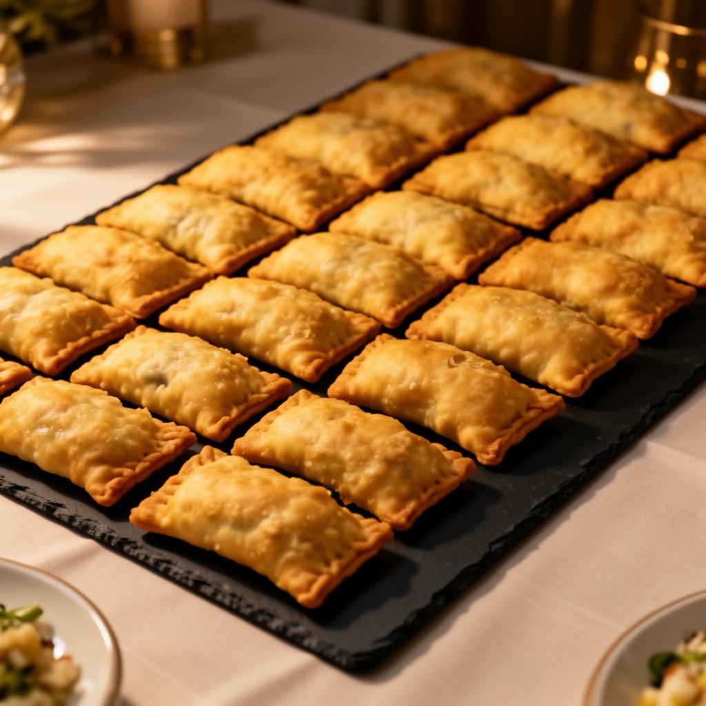 Haitian beef pâté catering spread by Pâté Plen — event presentation 2